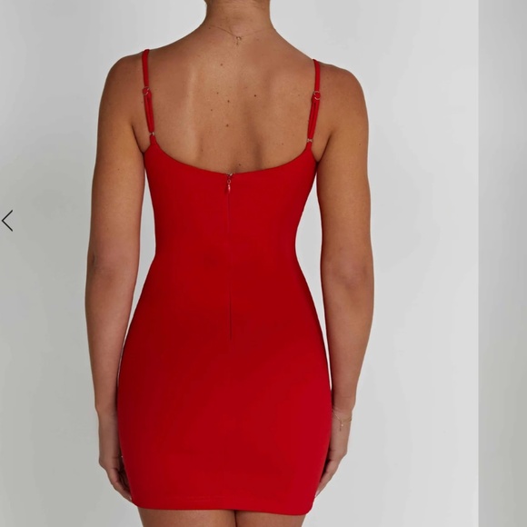 Babyboo Estee Mini Dress - Red - Picture 3 of 3